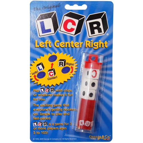 LCR Left Center Right Dice Game for sale online 